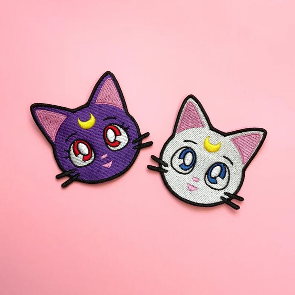 ARTEMIS AND LUNA EMBROIDRED IRON ON PATCHES