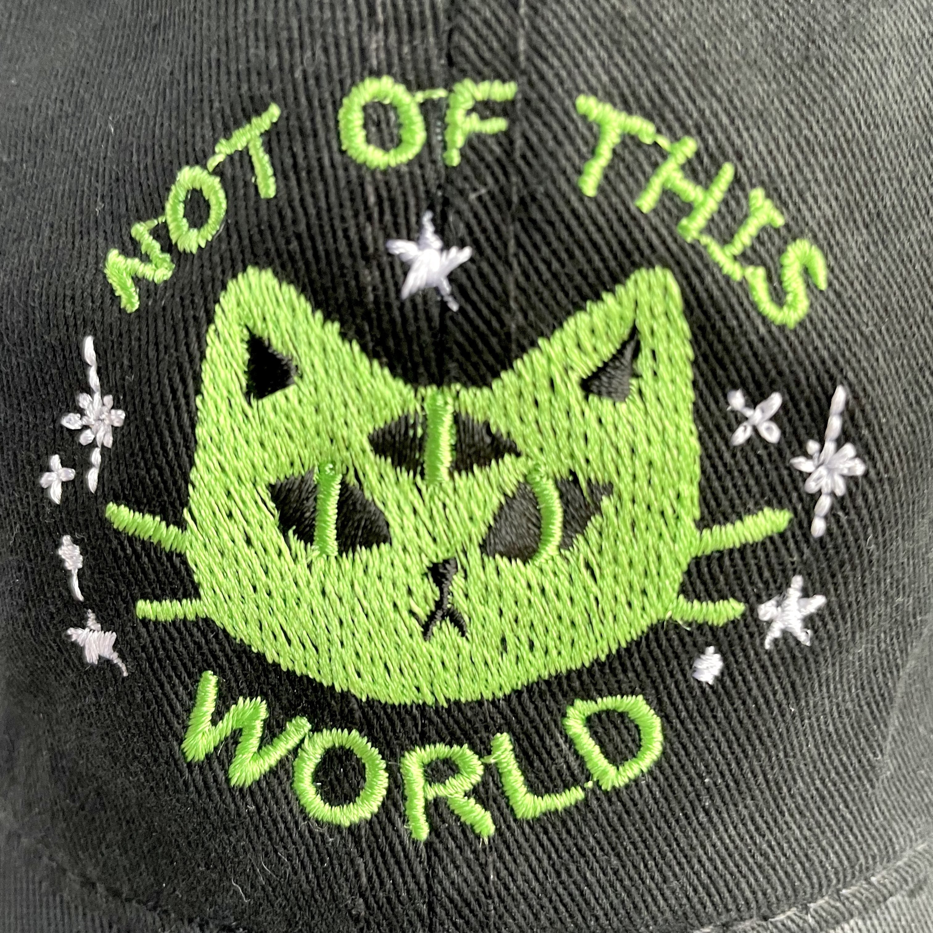 NOT OF THIS WORLD - ALIEN CAT DAD HAT