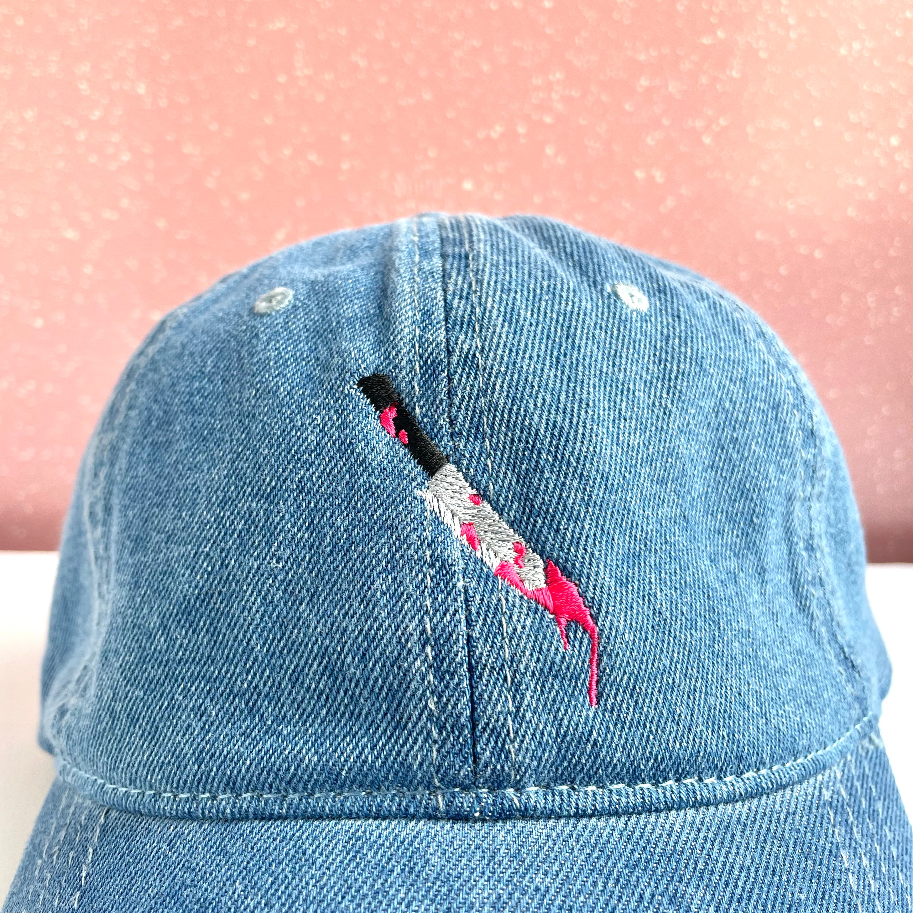 BLOODY KNIFE DAD HAT